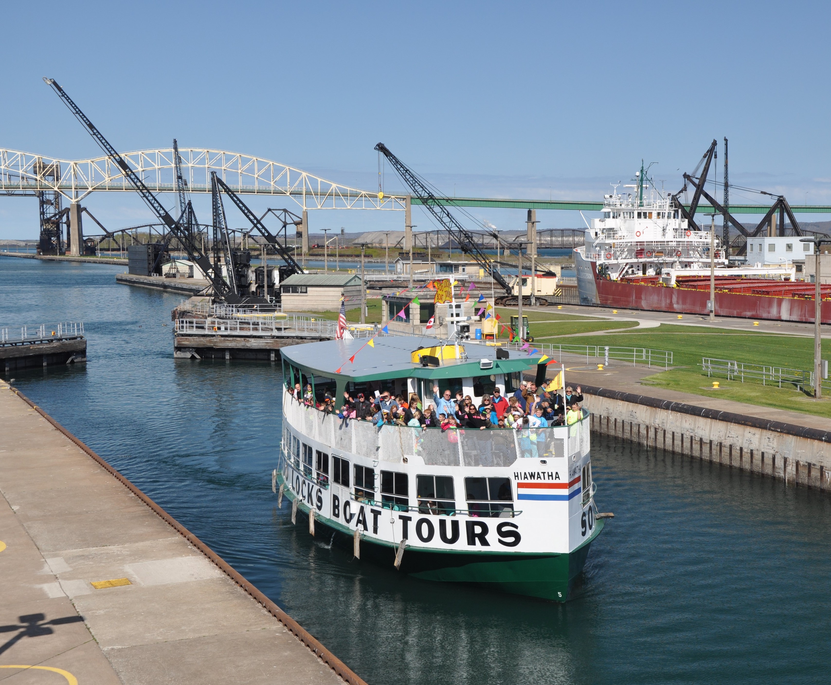 Original Soo Locks Boat Tours Michigan