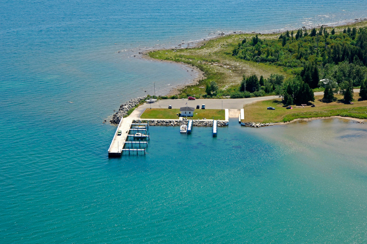 Naubinway Garfield Township Marina Michigan