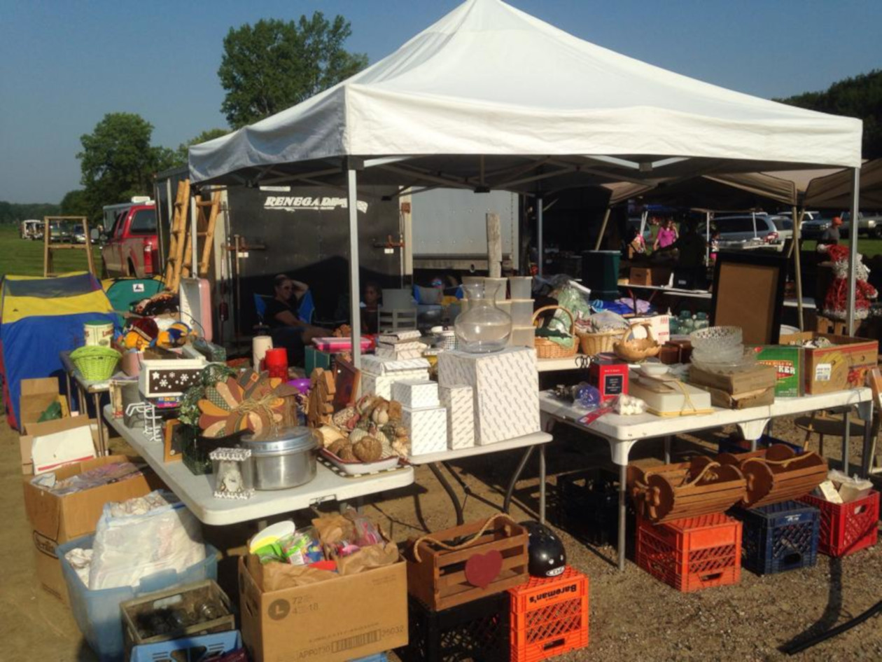 Croswell Stockyards Flea Market Michigan