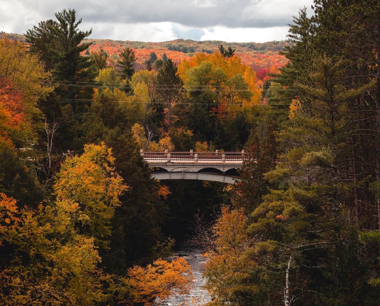 Agate Falls Scenic Site Michigan