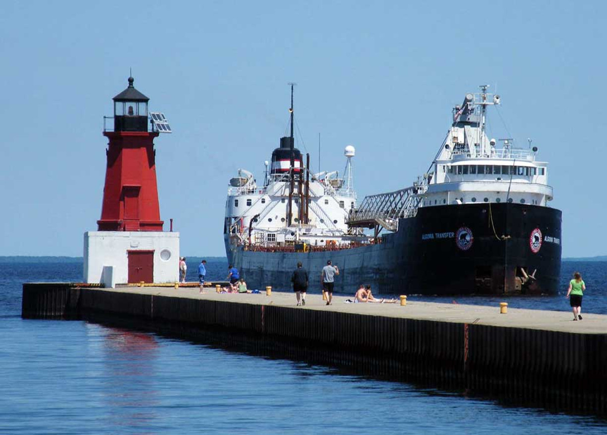 Menominee North Pier Light Station Michigan