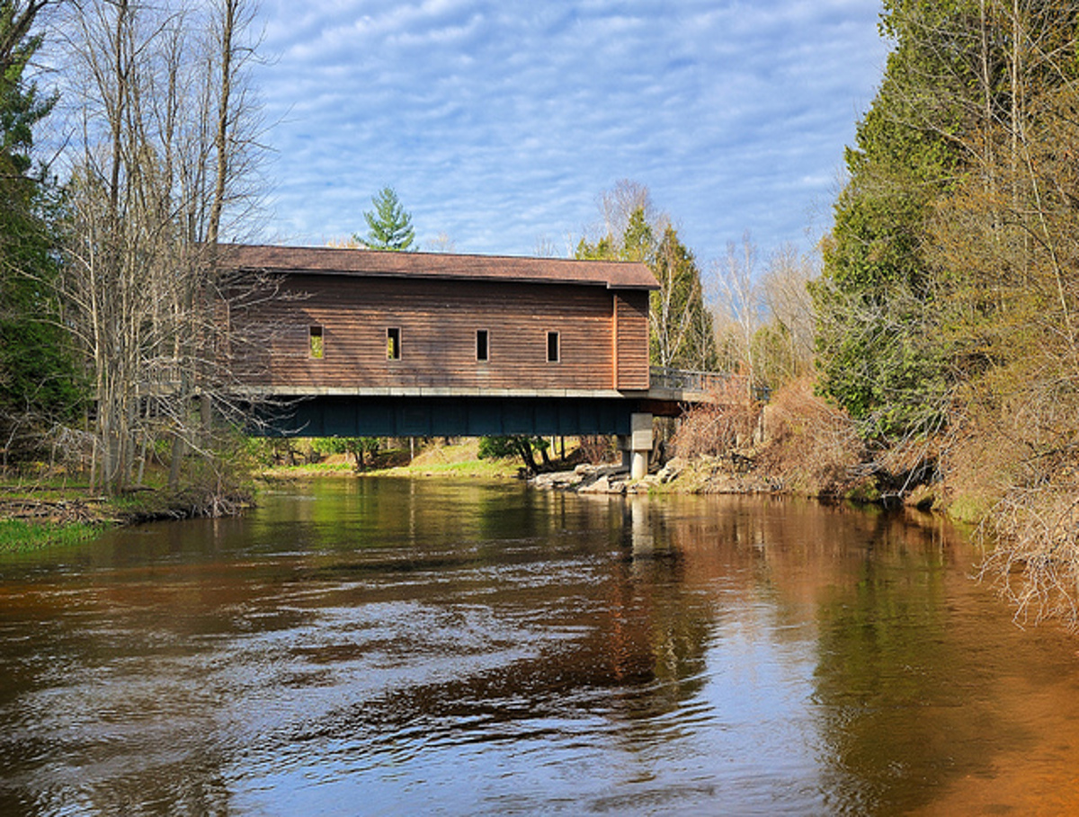 Fisher's Covered Bridge Michigan
