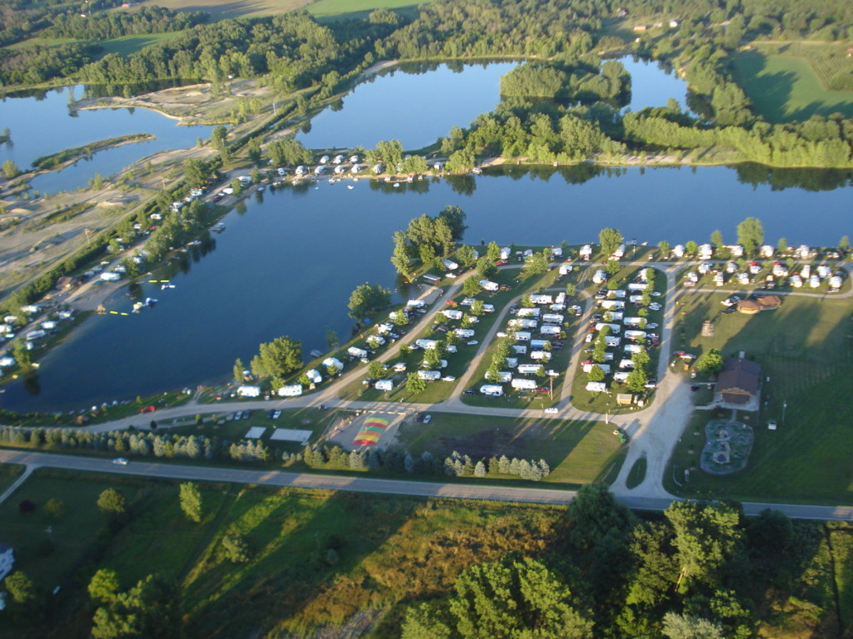 Leisure Lake Family Campground Michigan
