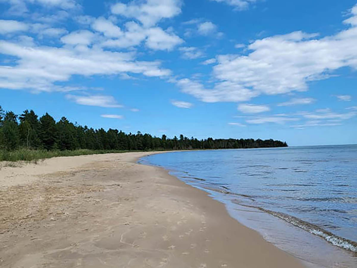 Negwegon State Park Michigan