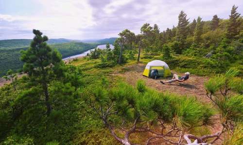 hiking porcupine mountains