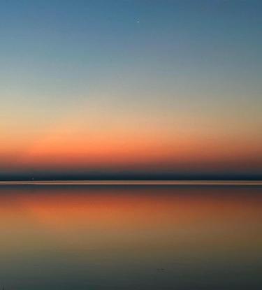 sunrise over the lake - so calm and beautiful