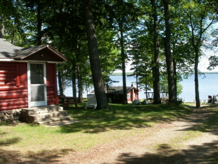 Crooked Tree Cabins in Carp Lake