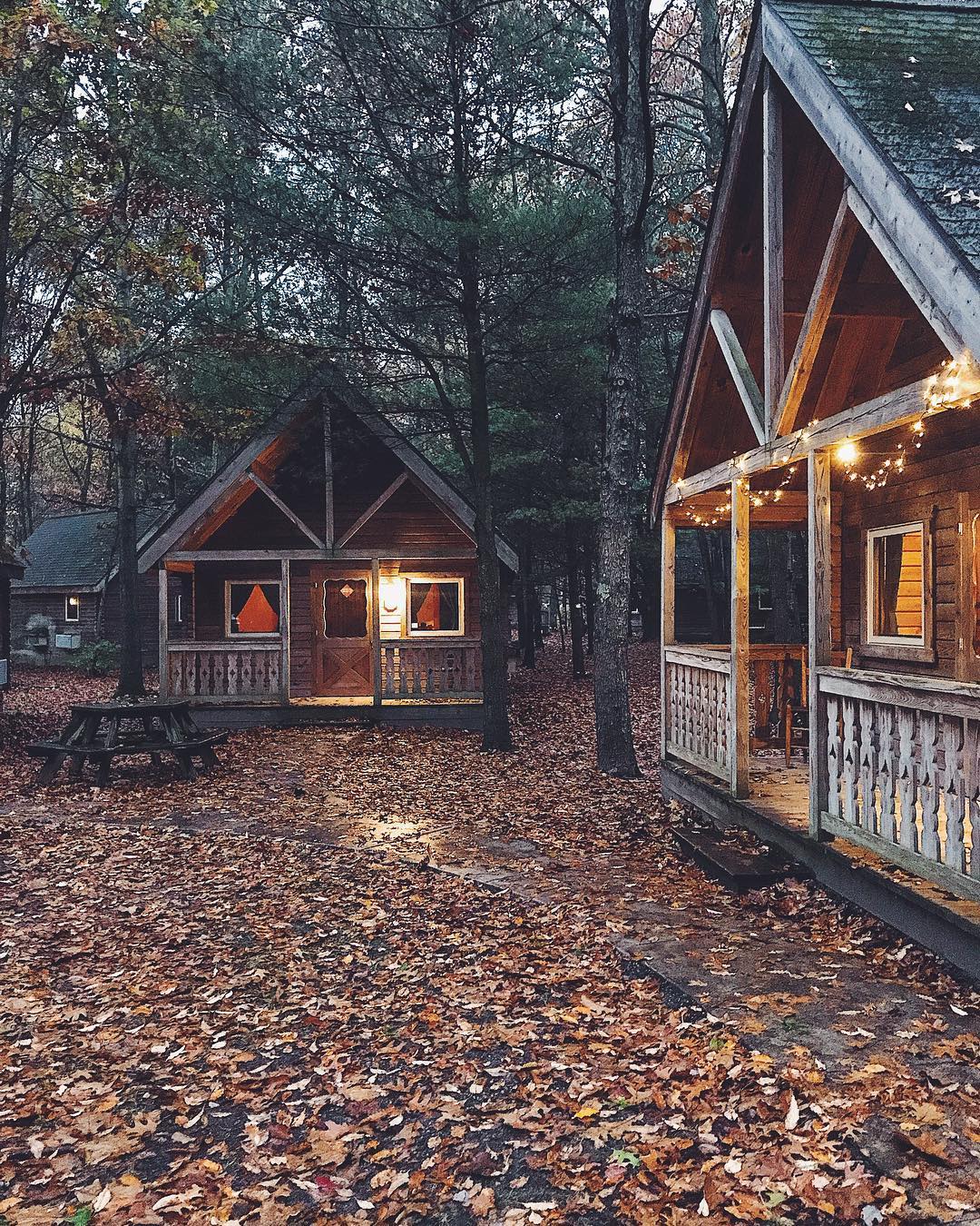 Double JJ Resort Cabins in Rothbury