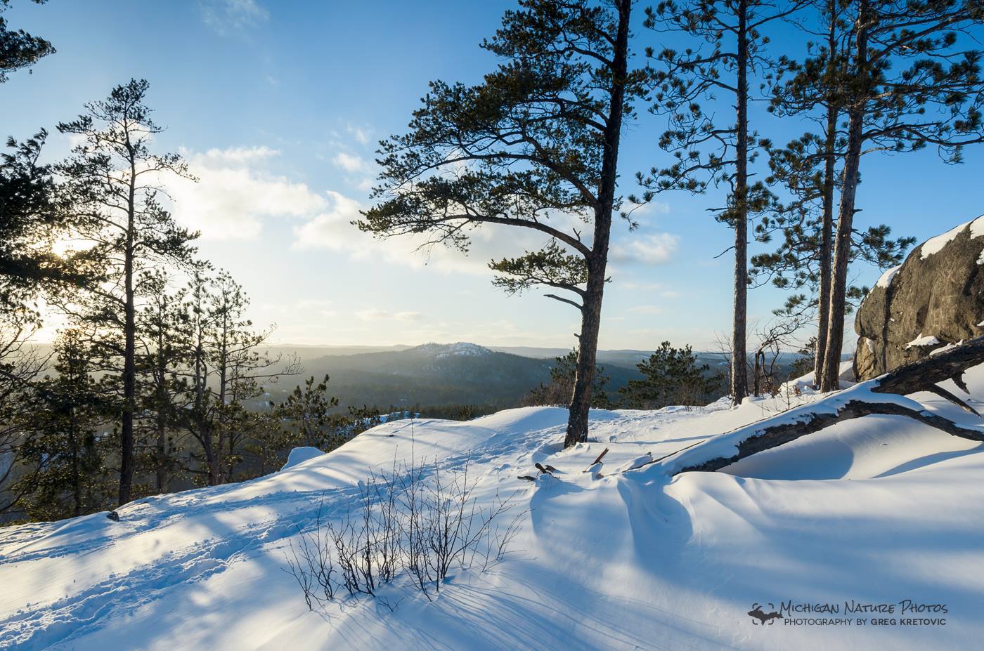 Sugarloaf Mountain in Marquette