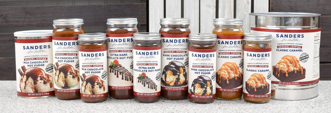 Sanders Candy Toppings
