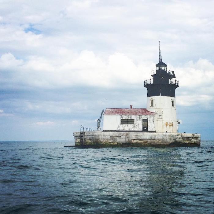 Bar Point Shoal Light in the Detroit River