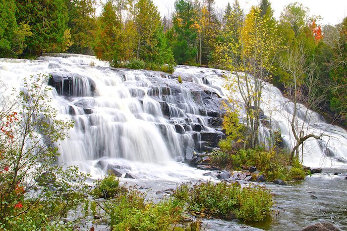 Bond Falls in Ottawa National Forest