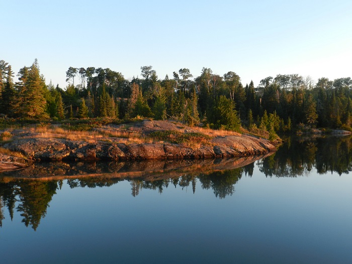 Bacia do Moskey em Isle Royale National Park