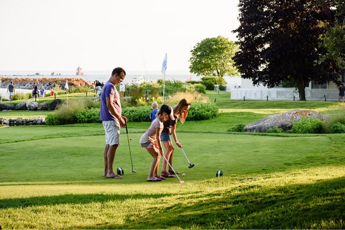 Greens of Mackinac Golf at Mission Point Resort