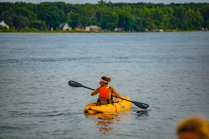 St. Clair River in Marysville