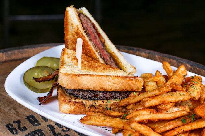 Peanut Butter and Jelly Burger from Grand Rapids Brewing Co.
