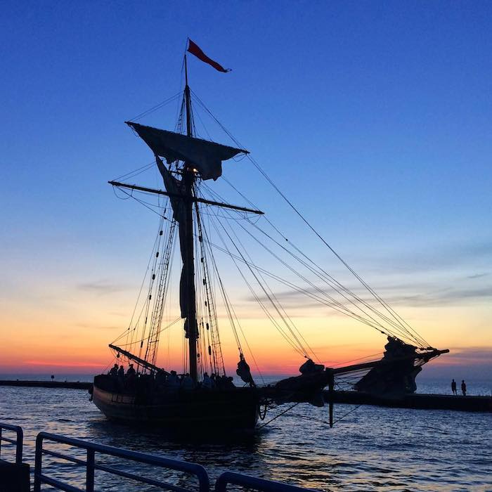 Friends Good Will tall ship in South Haven