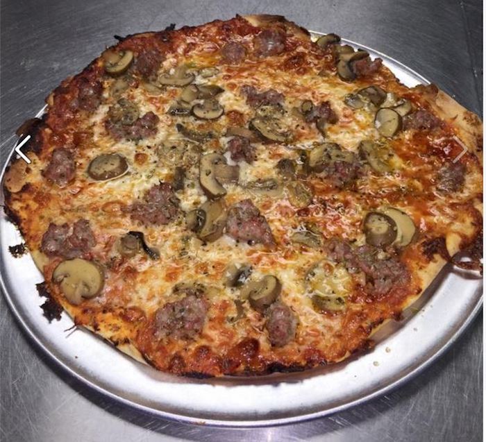 Sausage Pizza from Fricano's Pizza