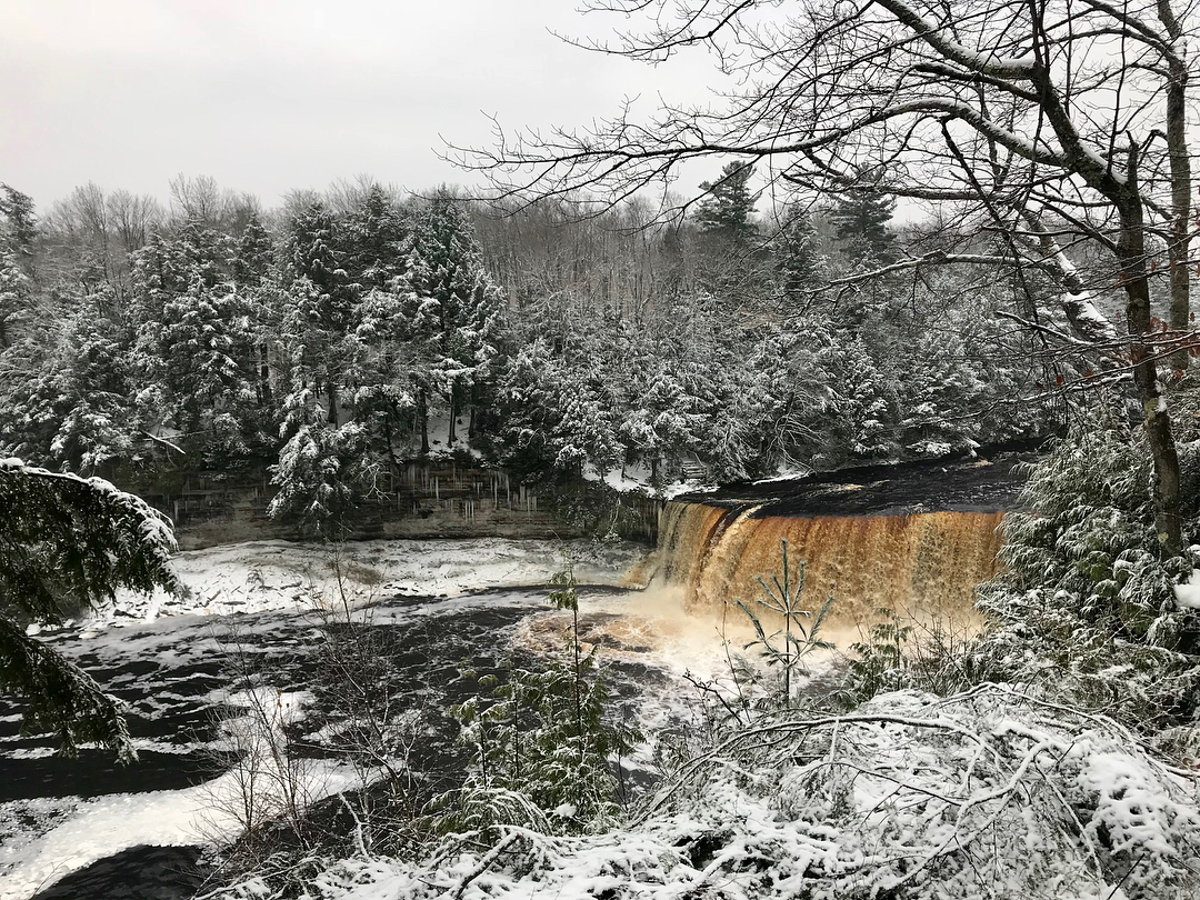 Tahquamenon Falls in Winter