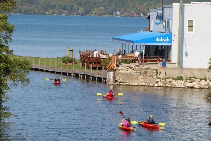 Kayaking in Bellaire