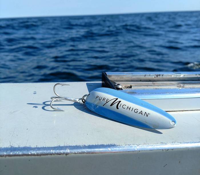 Pure Michigan spoon lure in South Haven
