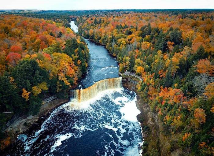 Tahquamenon Falls State Park in the Fall