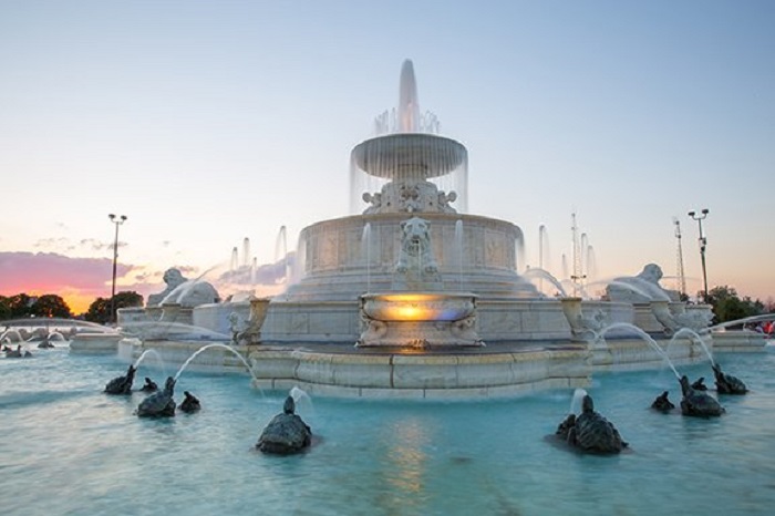 Belle Isle Fountain in Belle Isle Park