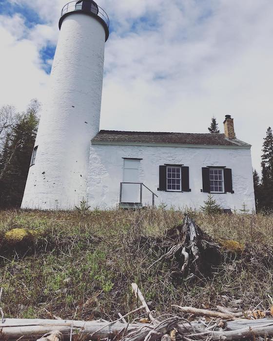 Rock Harbor Light on Isle Royale