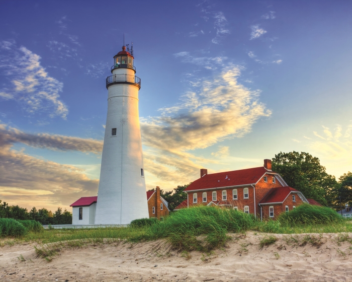 Fort Gratiot Lighthouse in Port Huron.